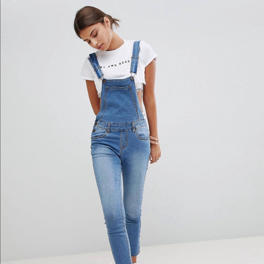 Jean overalls!